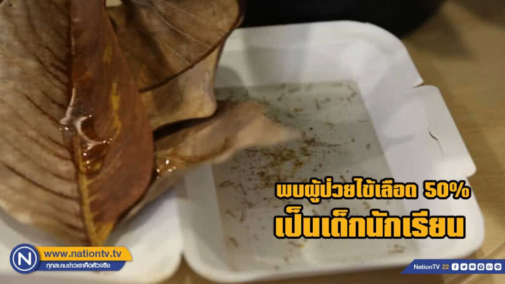 สธ.พบผู้ป่วยไข้เลือด 50% เป็นเด็กนักเรียน แนะร่วมมือกำจัดแหล่งเพาะพันธุ์ยุงลาย ต้อนรับเปิดเทอม