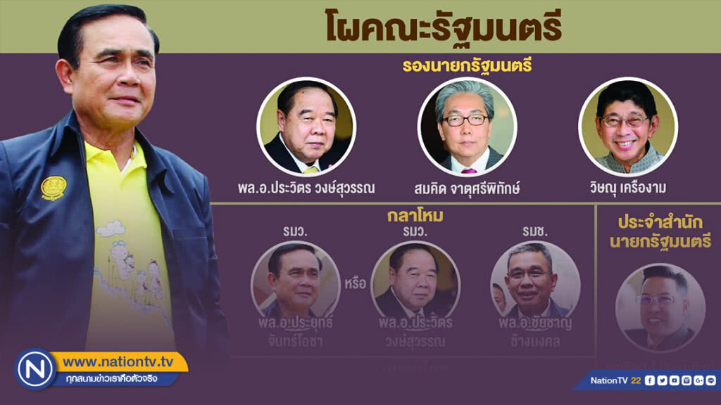 ขั้วพลังประชารัฐ เปิดสูตรตั้งรัฐบาล! "7 ส.ส. ต่อ 1 รมต."