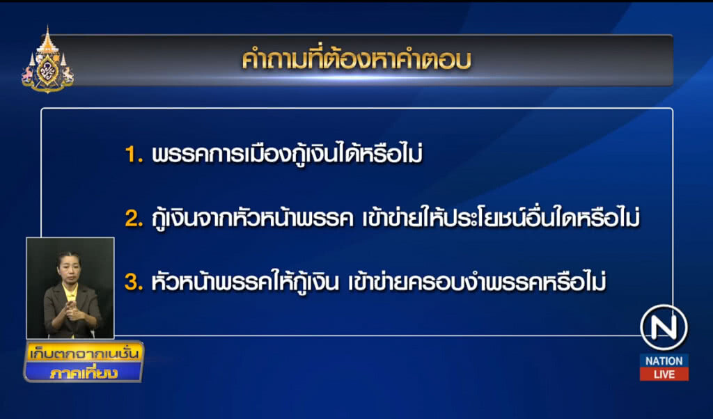 3 คำถามคาใจ เมื่อพรรคการเมืองเป็นลูกหนึ้