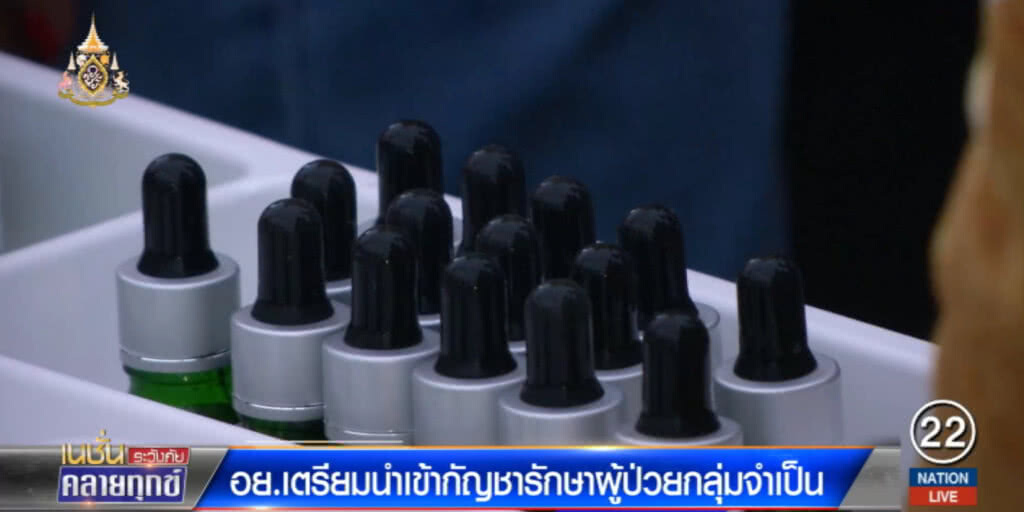 เตรียมนำเข้ากัญชารักษาผู้ป่วย "มะเร็งระยะสุดท้าย"