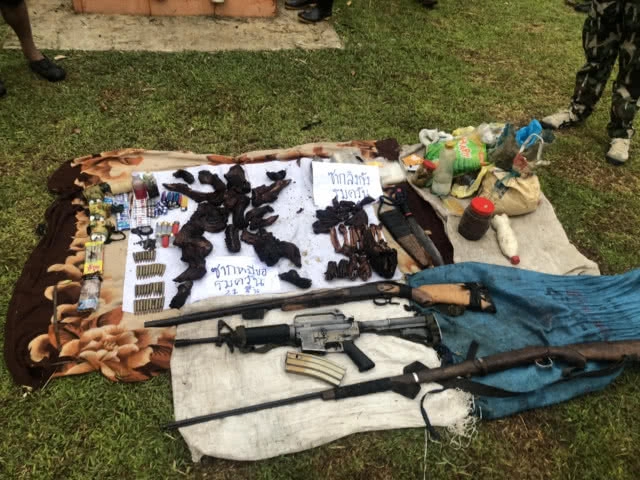รวบทหาร KNU ลักลอบล่าสัตว์อุทยานฯไทรโยค
