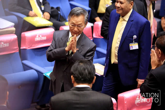ส.ส.ร่วมยินดี "ชวน หลีกภัย" ได้เก้าอี้ประธานสภาฯ