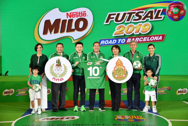 "ไมโล"เปิดทัวร์นาเมนต์"ฟุตซอล 2019 โรดทูบาร์เซโลน่า"