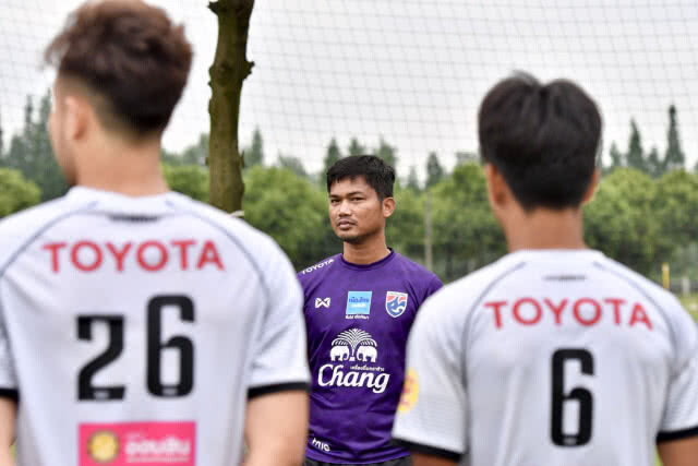 "ช้างศึกยู19" ซ้อมก่อนดวลนิวซีแลนด์ ศึก Panda Cup 2019