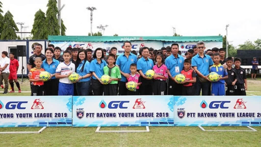 เปิดศึกชิงแชมป์ฟุตบอลลีกเยาวชน PTT Rayong Youth League 2019