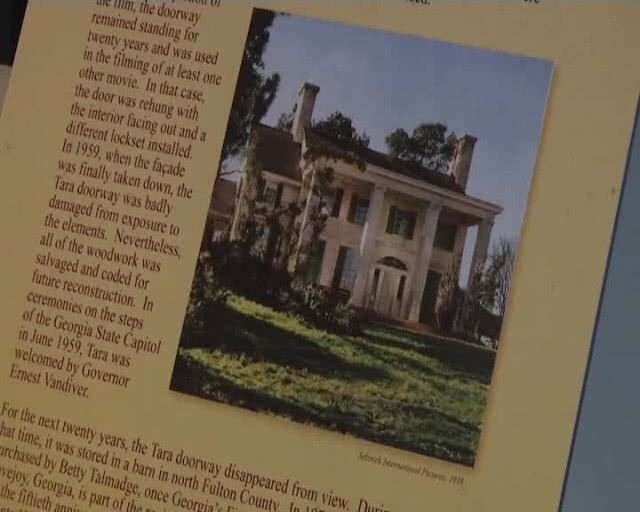ประมูลประตูบ้านในหนัง Gone with the Wind