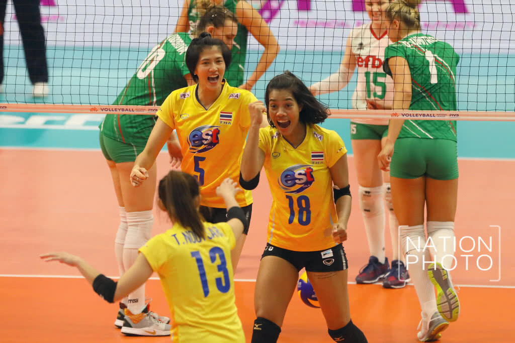วอลเลย์สาวไทย ทำได้!! อัดบัลแกเรีย 3-1 เซต เนชั่นส์ลีก วอลเลย์สาวไทย ทำได้!! อัดบัลแกเรีย 3-1 เซต เนชั่นส์ลีก