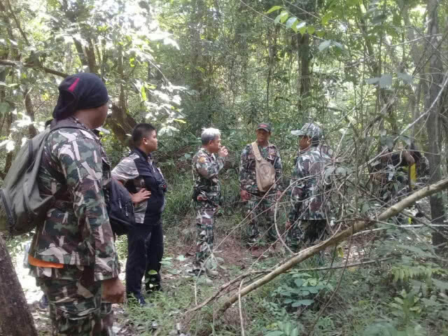 พบช้างป่าสีดอ ได้รับบาดเจ็บ เบื้องต้นคาดว่าเกิดจากการต่อสู้กันกับช้างป่ามีงา