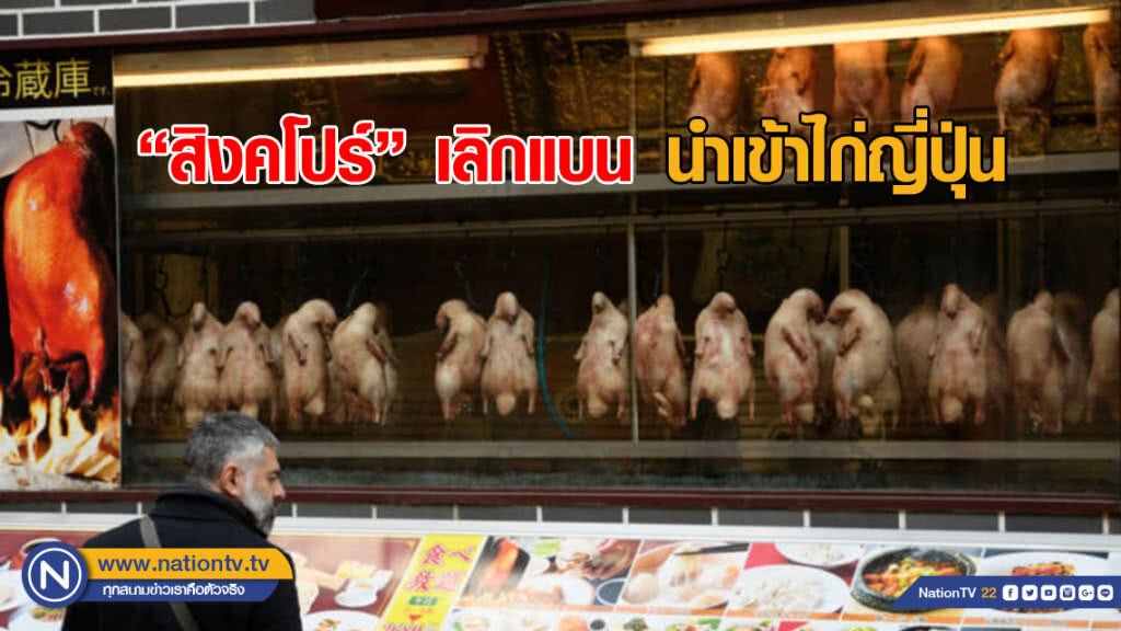 "สิงคโปร์" เลิกแบนนำเข้าไก่ญี่ปุ่น
