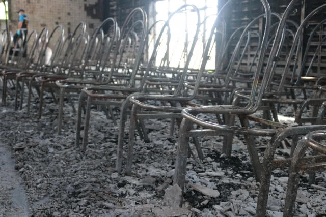 เร่งพิสูจน์เพลิงไหม้ "โรงเรียนขามแก่นนคร"