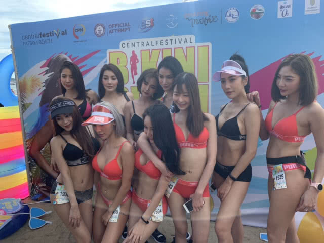 วิ่ง Bikini บนหาดพัทยา ใหญ่สุดในประเทศ