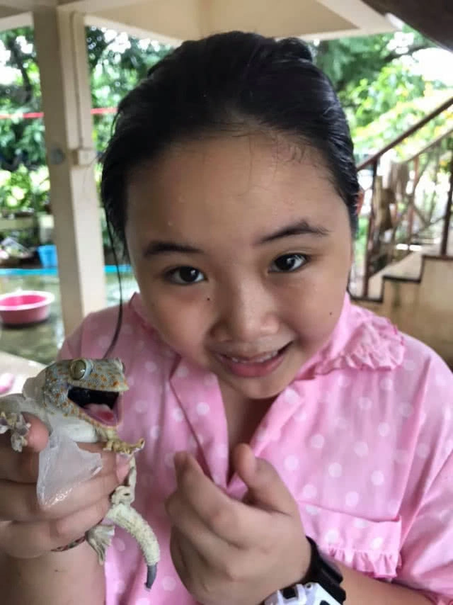 ชาวเน็ตแชร์! เรื่องสุดประทับใจ "2 แม่ลูก ช่วยชีวิตตุ๊กแก จากความกลัว เป็นผูกพัน"