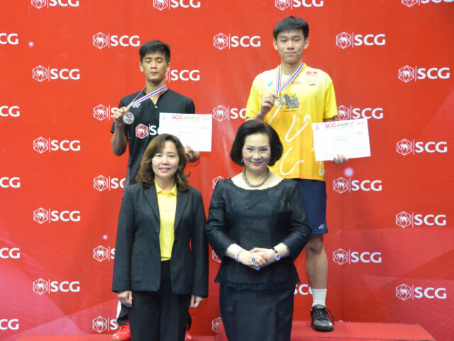 "วิว" ผงาดแชมป์ชายเดี่ยวหวดขนไก่ "SCG"-ส.แบดขอบคุณพันธมิตร