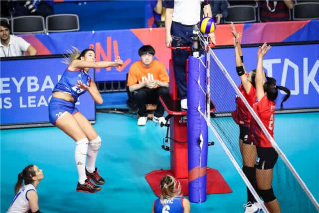 วอลเลย์บอลหญิงไทย ฟอร์มฮอต!! ชนะเซิร์บ 3 เซตรวด เนชั่นส์ลีก