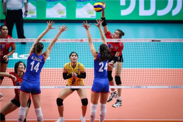 วอลเลย์บอลหญิงไทย ฟอร์มฮอต!! ชนะเซิร์บ 3 เซตรวด เนชั่นส์ลีก