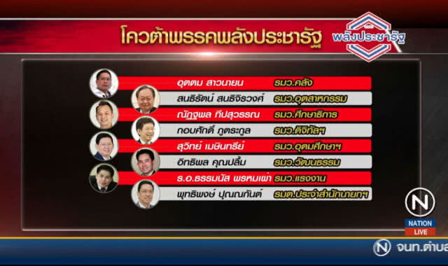 โผขยับอีกนิด เกลี่ยเก้าอี้ "สามมิตร" ปิดเกมพลังประชารัฐ
