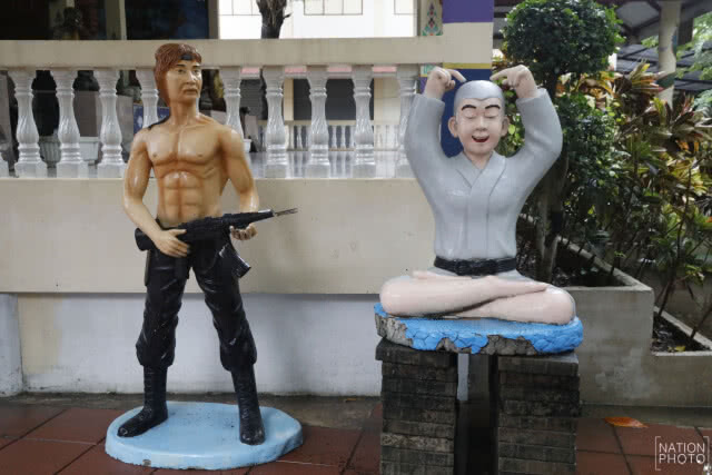 ฮีโร่และตัวการ์ตูน มาชวนท่านไปนั่งฟังธรรม