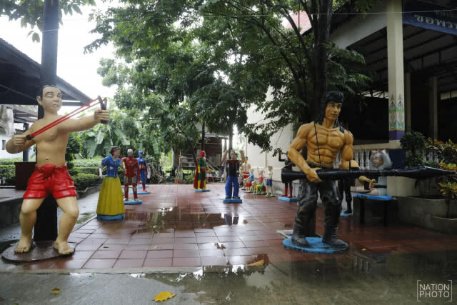 ฮีโร่และตัวการ์ตูน มาชวนท่านไปนั่งฟังธรรม