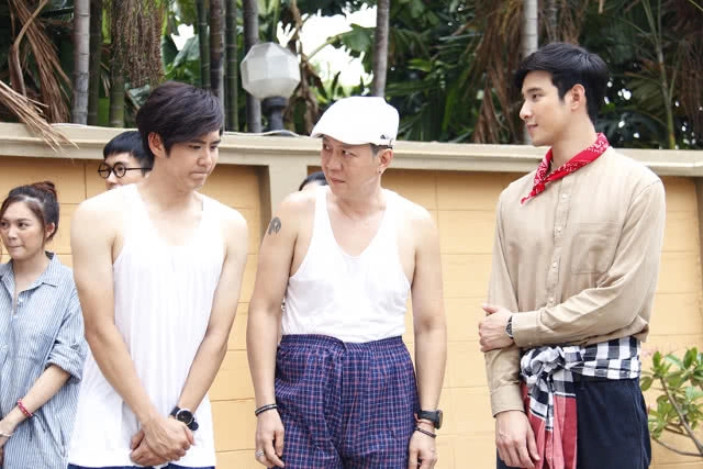 "เมฆ-ดีเจโป้ง-เซินเจิ้น" แทคทีมโชว์สเต็ป รำแก้บนปิดท้ายความสนุก "รักนี้บุญรักษา"