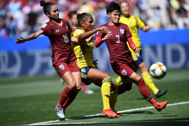 "ชบาแก้ว" สู้เต็มที่ พ่ายสวีเดน 1-5 ฟุตบอลโลกหญิง 2019