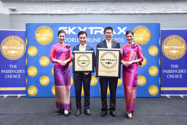 'การบินไทย' ติดท็อป 10 สายการบินยอดเยี่ยมของโลก 2019