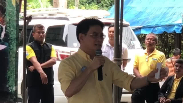 "จุรินทร์" ลงพื้นที่พบปะชาวสวนยางฯ สงขลา ย้ำชัดประชาธิปัตย์ชูโมเดล "ถนนยางพารา".