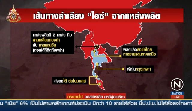 แฉไฮเวย์ยาเสพติด ส่งผ่านไทยกระจายทั่วโลก!