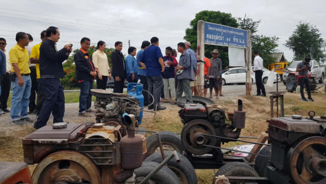 "ประภัตร" ควง "สรชัด" ลงพื้นที่แก้ไขปัญหาชาวนาขาดน้ำทำนา