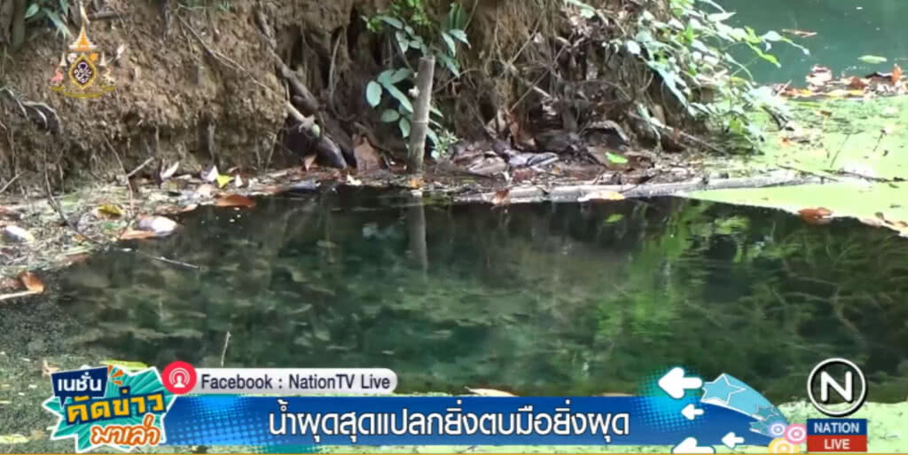 น้ำผุดตรัง....แหล่งท่องเที่ยวใหม่สุดแปลกยิ่งตบมือน้ำยิ่งผุด