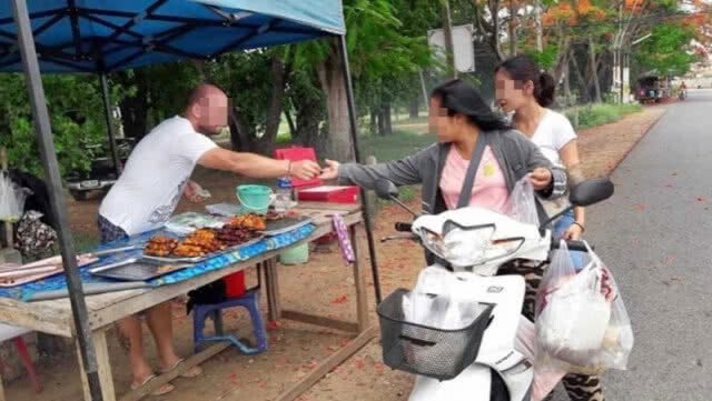 รวบหนุ่มเยอรมนีหนีคดี ช่วยเมียขายไก่ย่าง