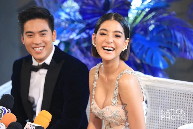 "สายป่าน-วุฒิ" แถลงเปิดใจพิธีวิวาห์สุดหวาน หลังคบหาดูใจ 2 ปี