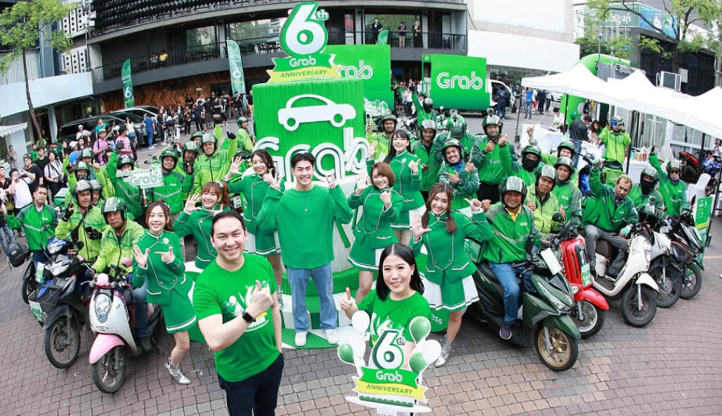 แกร็บ ฉลองความสำเร็จครบรอบ 6 ปี ในไทย