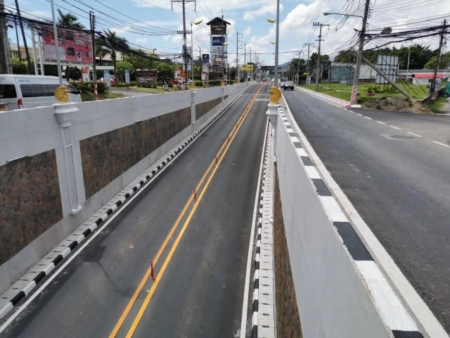 กรมทางหลวงเปิดทางลอดห้าแยกฉลองภูเก็ตรองรับเศรษฐกิจโต