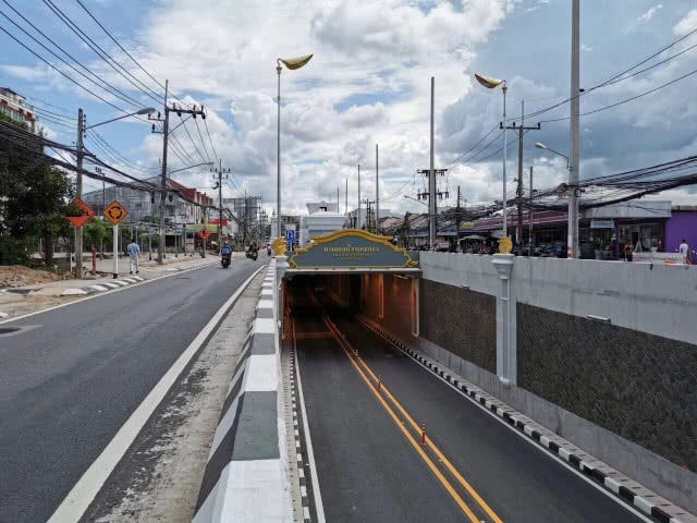 กรมทางหลวงเปิดทางลอดห้าแยกฉลองภูเก็ตรองรับเศรษฐกิจโต