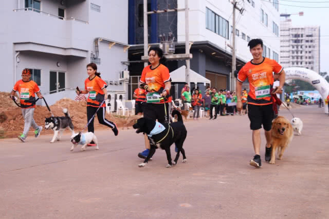 1,500 คน  ร่วมวิ่งการกุศล CPF-VET HATYAI RUN FOR CHARITY
