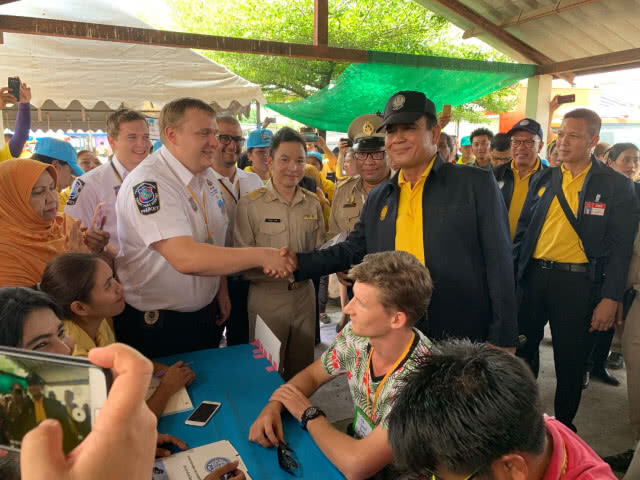 นายกรัฐมนตรีตรวจเยี่ยมการฝึก IDMEx 2019 กรณีภัยจากสึนามิ