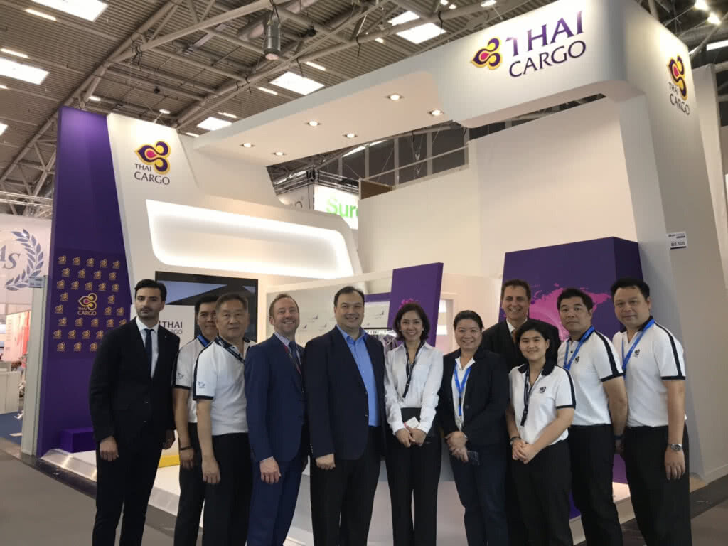คาร์โก้การบินไทยร่วมจัดบูธในงาน Air Cargo Europe 2019 คาร์โก้การบินไทยร่วมจัดบูธในงาน Air Cargo Europe 2019