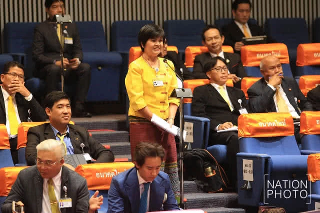 "ศรีนวล บุญลือ" เผย ตลาดผ้าไทยพื้นเมืองคึกคักขึ้น หลังอนาคตใหม่แต่งกายเข้าประชุมสภา