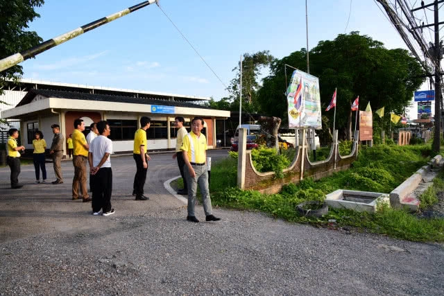 อาคมตรวจเยี่ยมหมวดทางหลวงพลับพลา จ.จันทบุรี