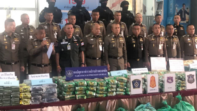 ตามจับแก๊งขนยาเสพติดลงพื้นที่ภาคใต้ ยึดไอซ์ 58 กก.