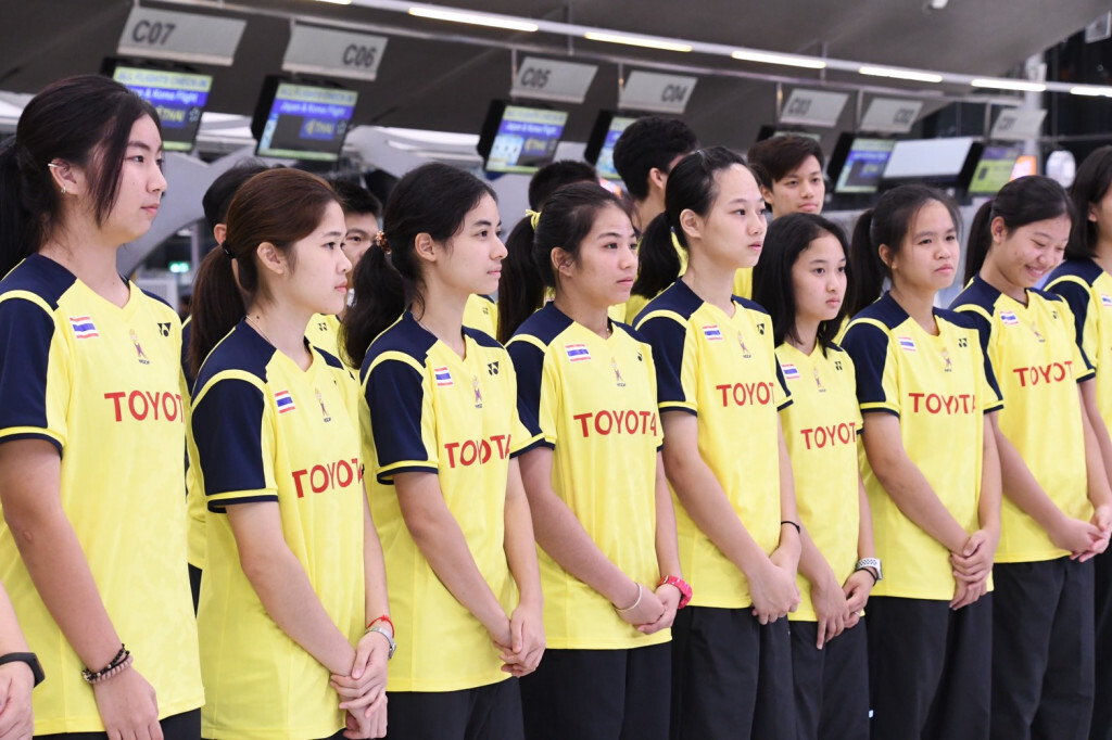 หวดลูกขนไก่เยาวชนไทยเดินทางสู่จีน ดวลแบดมินตันเอเซียจูเนียร์