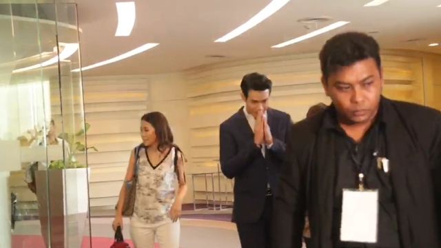 "ณัฏฐ์ เทพหัสดิน ณ อยุธยา" ชิ่งสัมภาษณ์สื่อ ไม่ขอตอบเรื่อง "แพรวา"