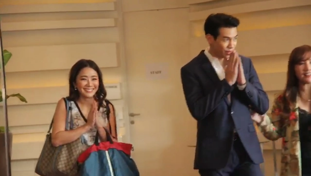 "ณัฏฐ์ เทพหัสดิน ณ อยุธยา" ชิ่งสัมภาษณ์สื่อ ไม่ขอตอบเรื่อง "แพรวา"