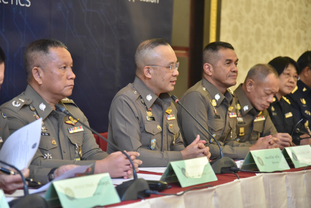 ศปอส.ตร.แถลงผลงานระดมกวาดล้างเงินกู้ดอกเบี้ยโหด
