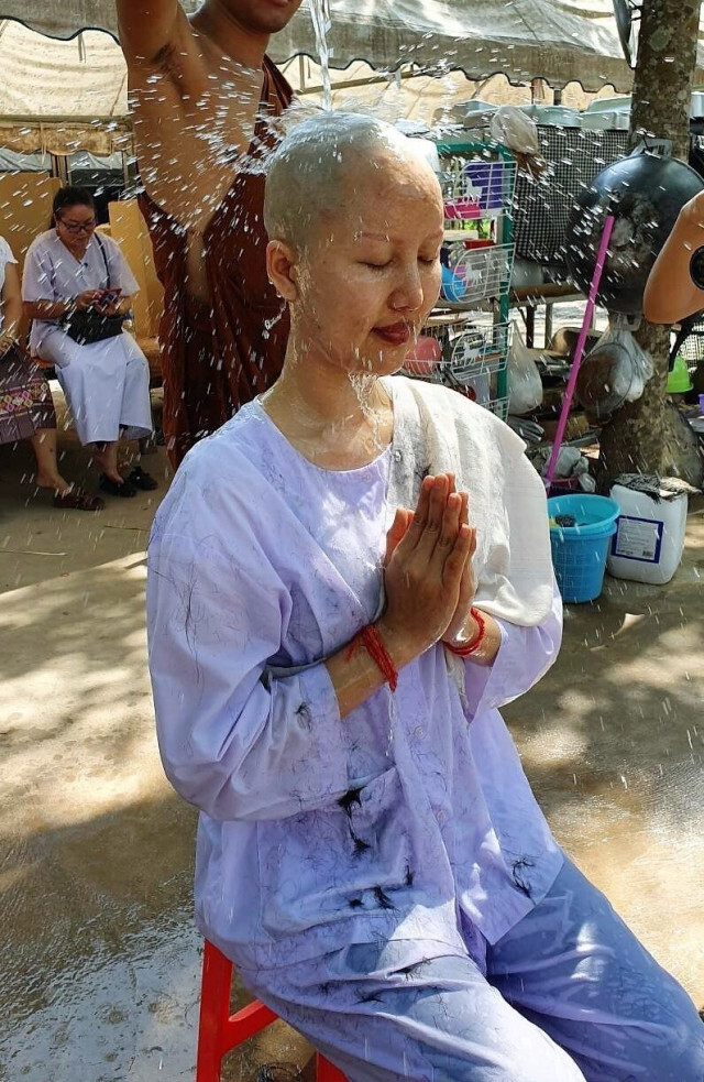 ยุ้ย สัณทะนี มิสซูปราลาว 2018 บวชชี ส่อแวว อาจไม่ สึก