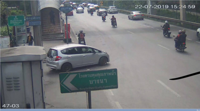 เปิดกล้องติดหน้ารถนาทีระทึกไล่ยิงนศ.อาชีวะดับ