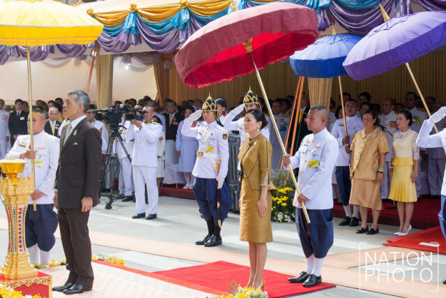 พระบาทสมเด็จพระเจ้าอยู่หัว เสด็จฯ ไปทรงประกอบพิธีเปิดอาคาร "ภูมิสิริมังคลานุสรณ์"