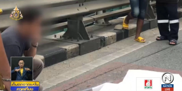 ซิ่งสยอง....ลูก "ระย้า รถไฟดนตรี" ควบบิ๊กไบค์เสียหลัก คอขาดคาหมวกกันน็อคดับคาที่