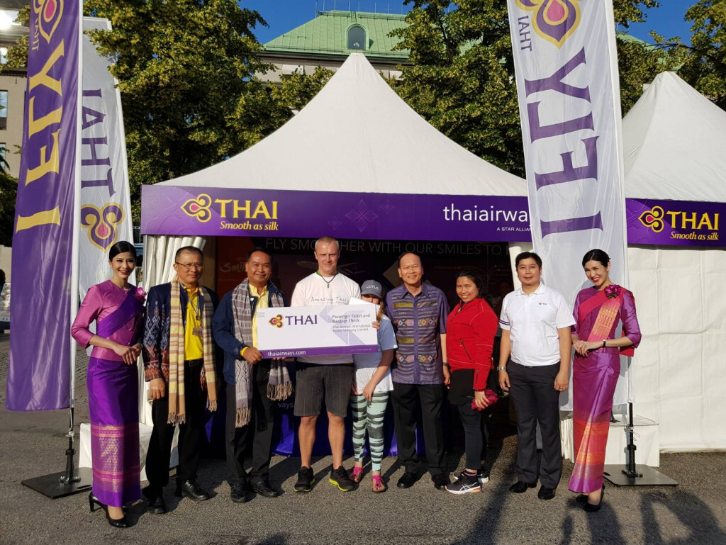 การบินไทยร่วมงานเทศกาลไทยประจำปี 2562 ประเทศสวีเดน การบินไทยร่วมงานเทศกาลไทยประจำปี 2562 ประเทศสวีเดน