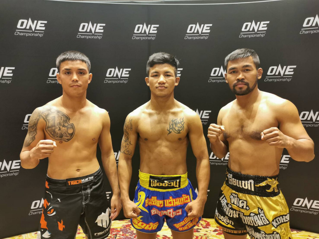 3 กำปั้นไทยพร้อมบู๊ศึก ONE: DAWN OF HEROES